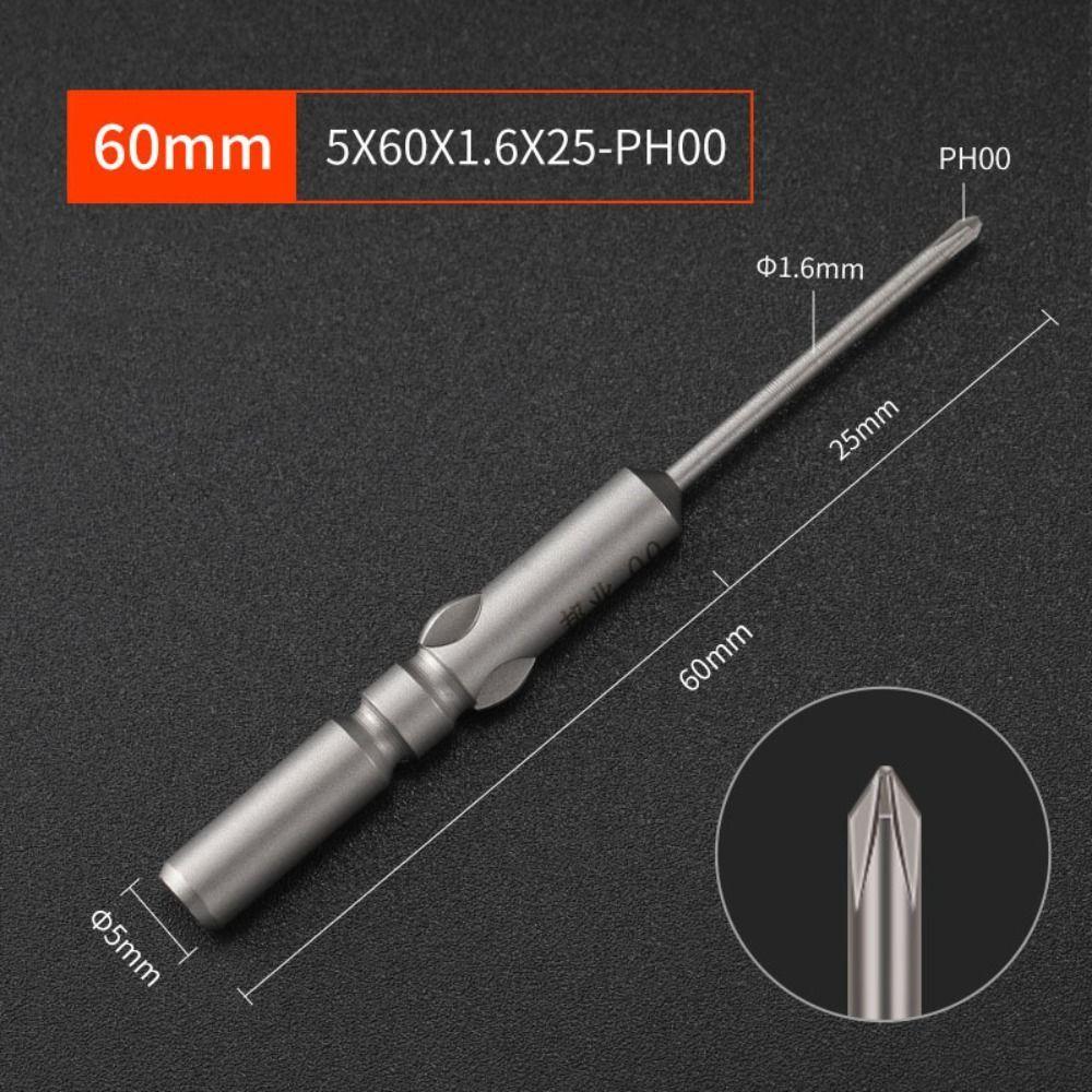 Multiple Sizes Electric Screwdriver Bit High Hardness Screwdriver Bit Length 60mm Electric Bit High Quality Power Tool Parts