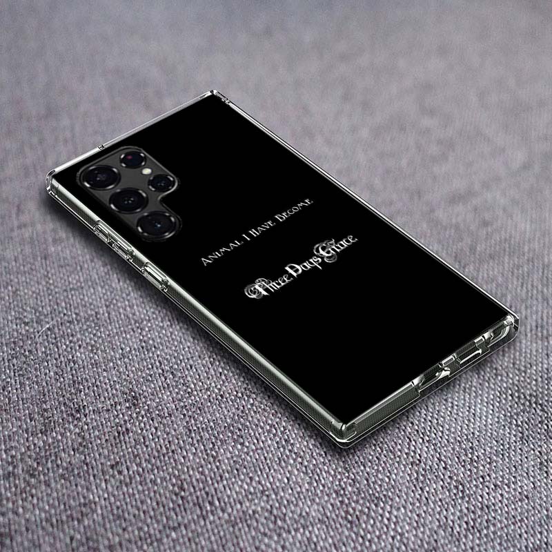 T-Three Days G-Grace band Phone Case For Samsung Galaxy S24 S23 S21 S20 FE S22 S26 Ultra S25 Edge S10 Plus Cover Clear TPU Capa