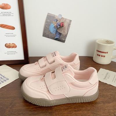 Wszechstronne buty na rzepy Dexun 2025 nowe buty sportowe i rekreacyjne na wiosnę i jesień buty na grubej podeszwie płaskie pojedyncze buty małe białe buty