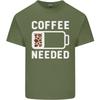Coffee Needed Funny Addict Unisexs Light Cotton TShirt