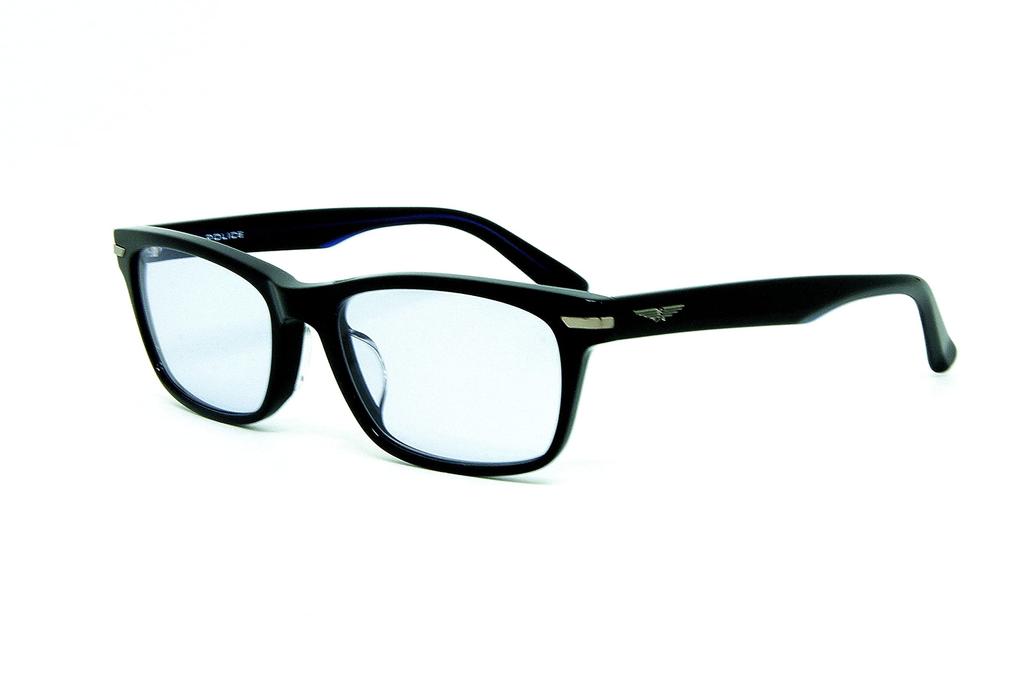 Custom Sunglasses BLUE Visible Light Transmittance DERIGO JAPAN [Police] VPLF55J-700(53SIZE) 75% Men's Women's