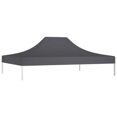 Party Tent Roof 4.5 X 3 M Anthracite 270 G M²