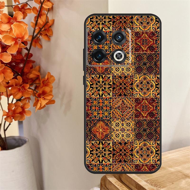 Moroccan Tile Funda For OnePlus 13 13R 12 12R 11 10 Pro 8T 10T OnePlus Nord 4 CE 2 3 Lite N10 N20 N30 Case