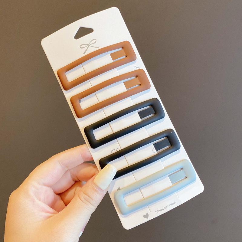 Matte Bobby Pin for Women – High-End Hair Clip for Baby Hair, Forehead, and Side Bangs