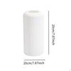 Striped Flower Vase Decorative Desktop Ornament Creative Floral Arrangement Display Plants