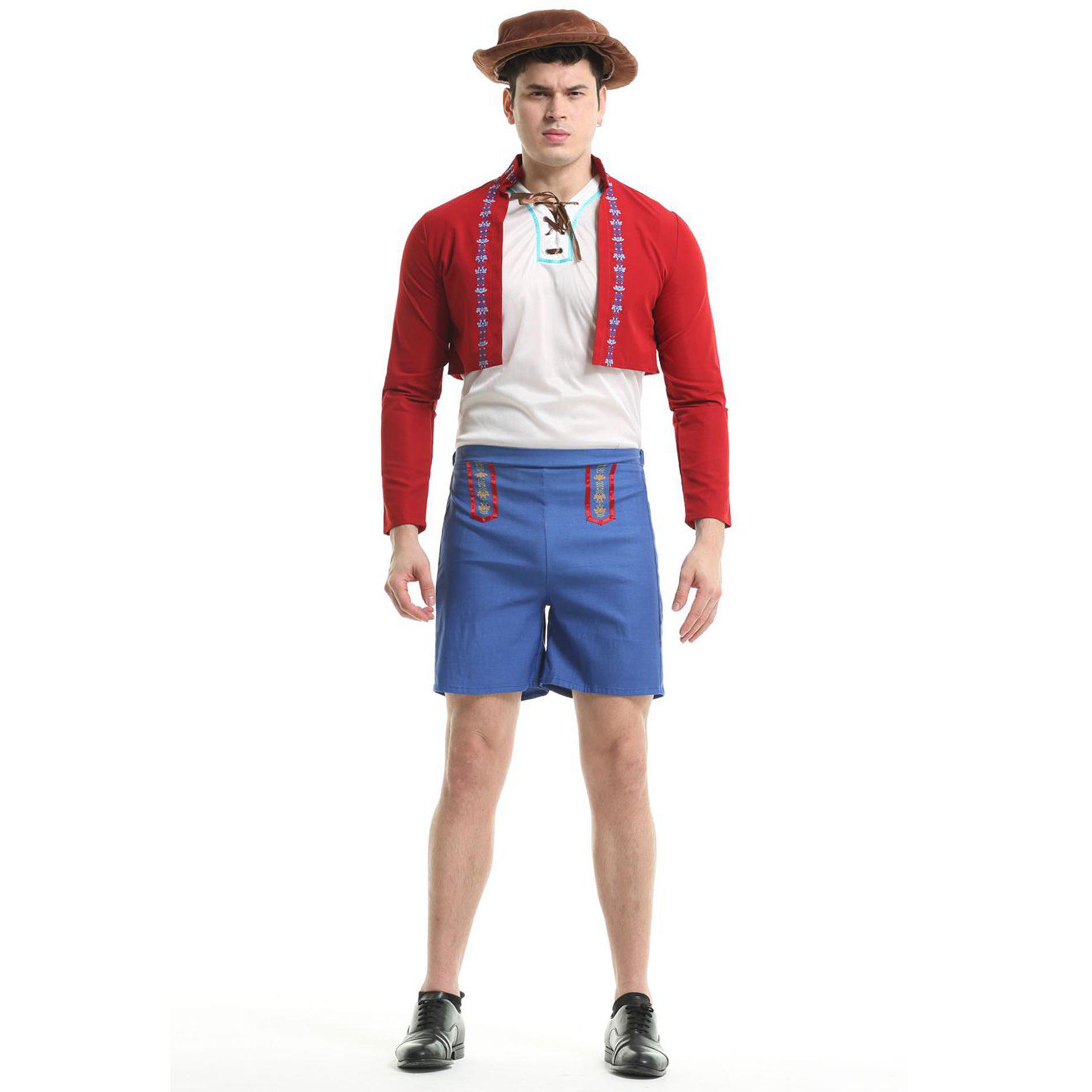 

Halloween costumes men s cospay performance costumes, western cowboy suits, parent-child costumes, cosplay S