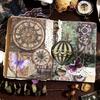 20 Sheets Scrapbooking Paper Decorative Retro Aesthetic Sticker for Scrapbooking Journal Picture Frames Phone Case Craft