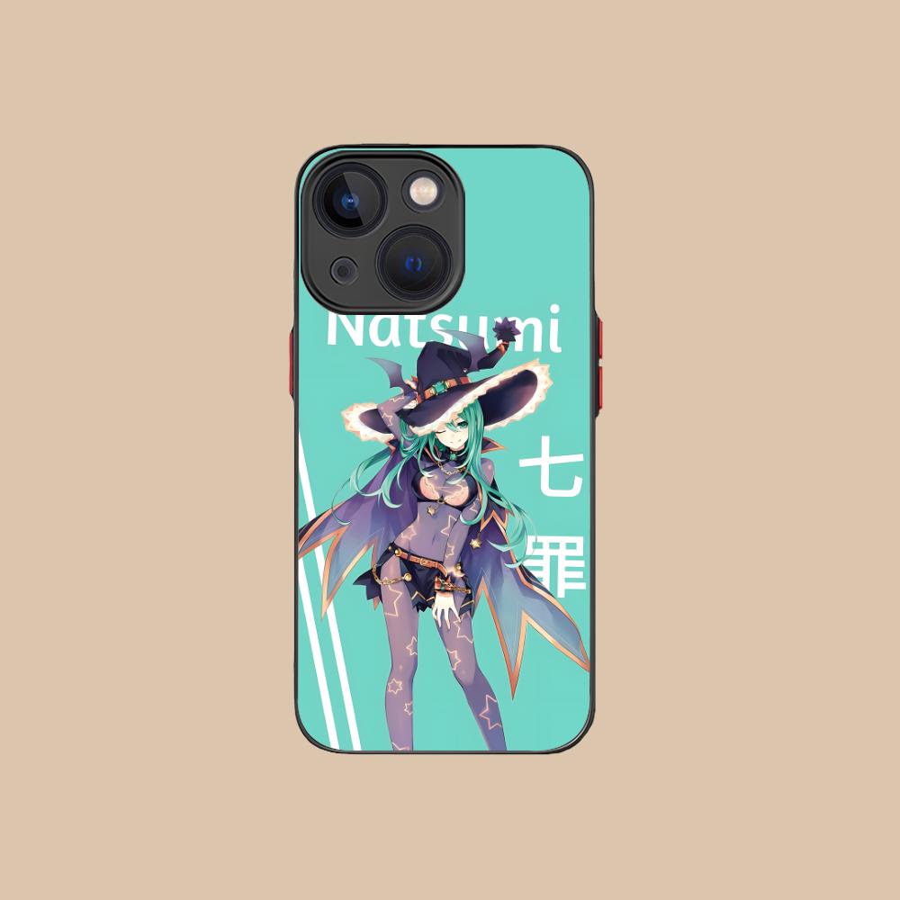 Date a Live Natsumi Kyouno Phone Case for iPhone 16 15 14 13 12 11 X XR XS 8 7 Pro Max Plus Mini Colour Printing Silicone Luxury