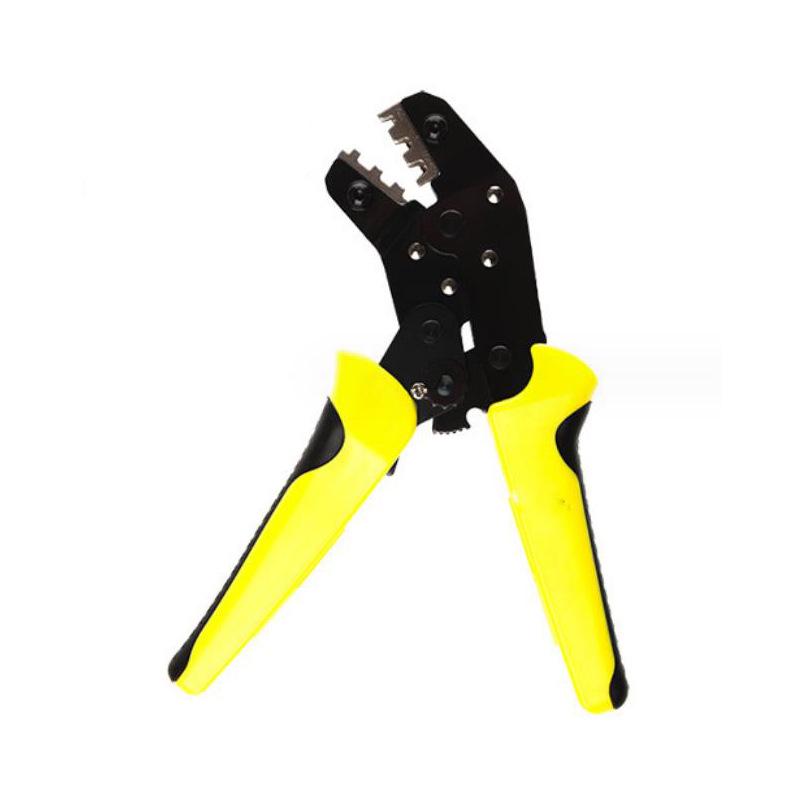 Durable Ratchet Crimping Pliers 0.14-1.5mm² - Multi-functional Terminal Tool, Insulated & Labor-Saving