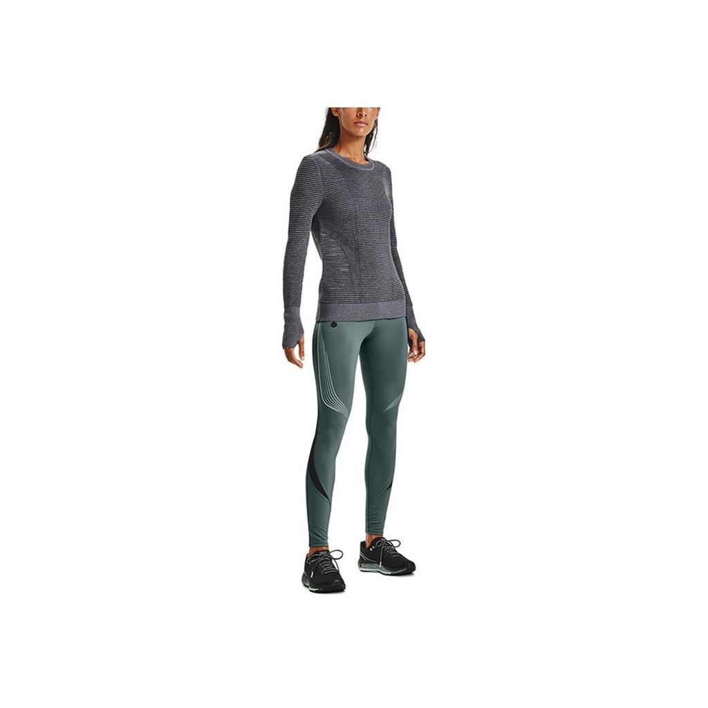 Under Armour Intelliknit Phantom 2.0 Sports Running Crewneck Sweatshirt Women Sweatshirt Gray 1354394-590