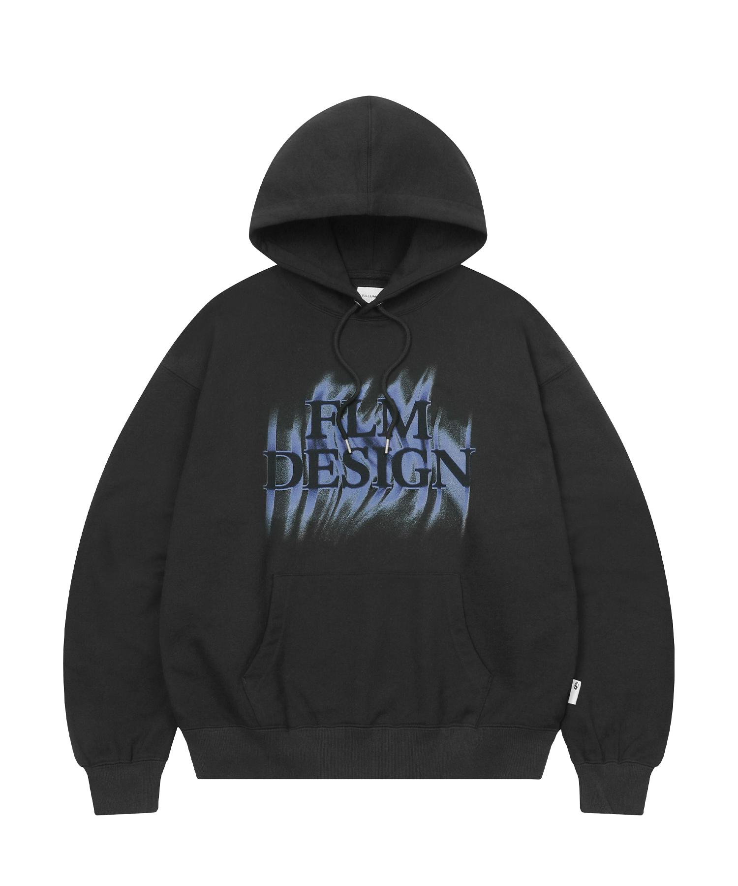 Illuminate Flame Graphic Hoodie - Black Black/M