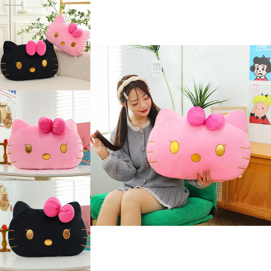 Cuscino Peluche Hello Kitty con Imbottitura in Cotone PP per Bambini e Adolescenti