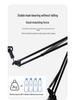 NB35 Universal Folding Microphone Boom Arm Stand with Clamp for Desktop Live Streaming.