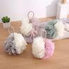 Exfoliating Body Scrub Mesh Sponge, Soft Foaming Shower Bubble Ball Back Brush, Multi-function Skin Care Bath Accessory