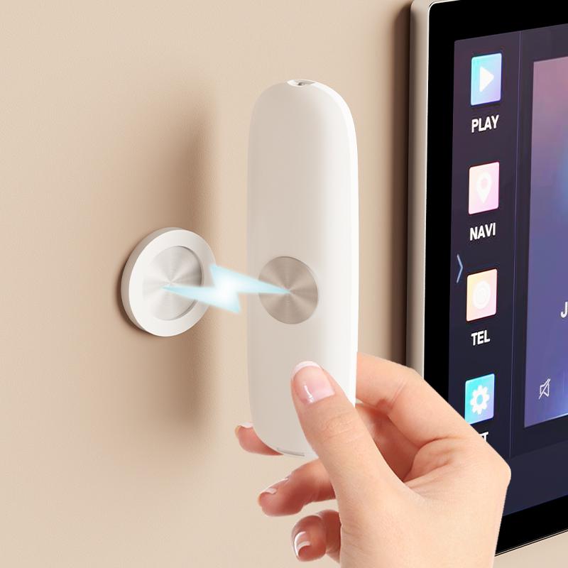 Magnetic Wall Mount for TV & AC Remote Control with Double-Sided Suction Hook