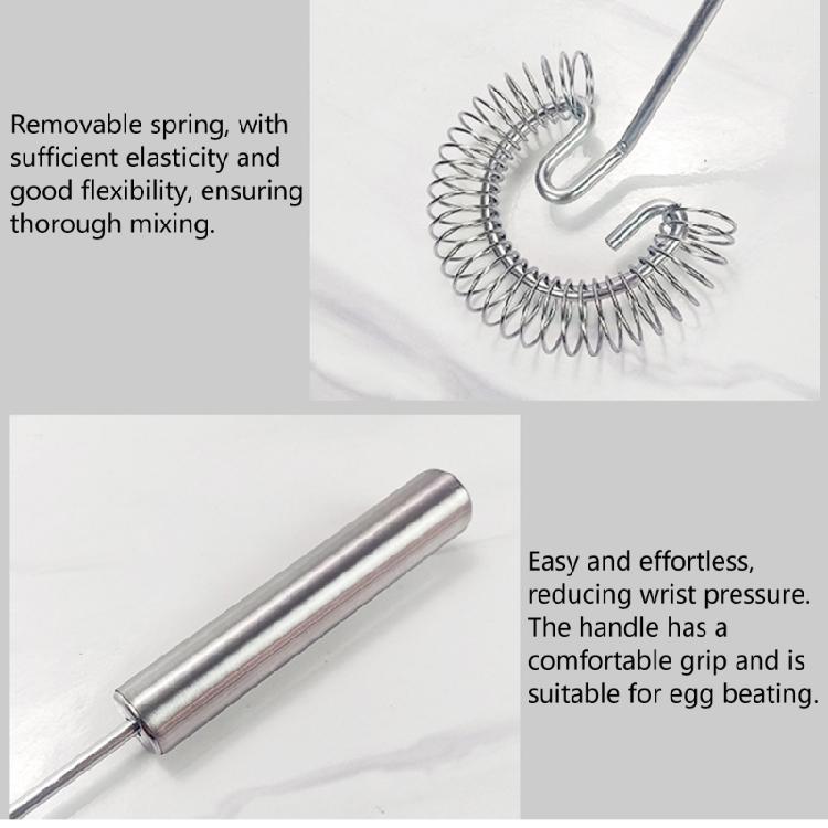 Ergonomic Manual Eggs Whisk With Ergonomic Handle Suitable For Home Baking And Food Preparation