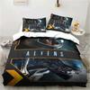 Alien Vs. Predator Predator Movie Bedding Set Single Double Queen King Size Duvet Cover Adult Boys Bedroom Bedspread Luxury Gift