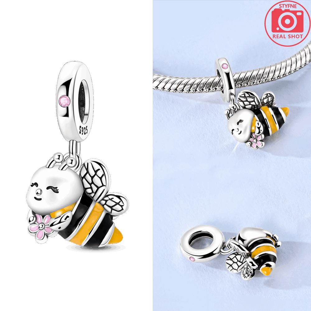 Original Copper Animals Sheep Bees Butterflies Green Sea Turtles Bead Fit Bracelet Diy Fine Gift Women Accessory Jewelry