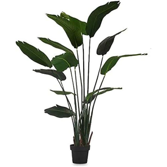 Plante Décorative - Ibergarden - Oiseau de Paradis - Vert - Plastique - 130 x 160 cm