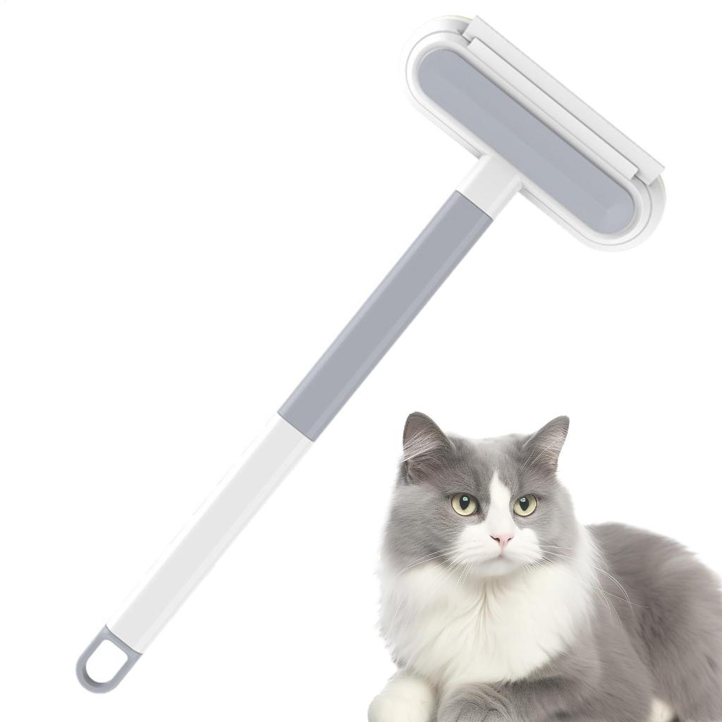 Pet Hair Remover For Furniture Detachable Brush With Long Handle Multifunctional Cleaning Brush For Family Friends Carpet Bed