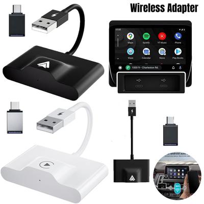 Wireless CarPlay Adapter for iOS Wired To Wireless Auto Dongle Car Play USB Connection Auto Car Adapter (1set)