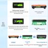 Compatible Black Toner Cartridge for Brother DCP-1608