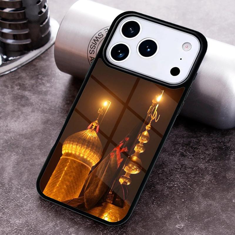 Islam Shia Imam Ali Iraq Arabic Phone Case for iPhone 17 16 15 Pro Max Air 14 13 12 11 Plus Shockproof Cover