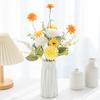 1/2 Stück Seiden-Kunstblumen Zwiebel-Chrysantheme Blasenfest-Kränze Hochzeit Brautstrauß Haus Zimmer Garten Dekoration DIY Geschenke