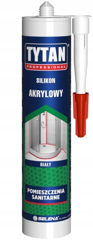 Tytan Professional Acrylic Silicone Sealant 280 Ml White Paintable