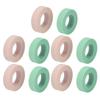 10 Rolls Eyelash Extension Tape Micropore Breathable Adhesive Lash Extension Tape 0.5 Inch X 10 Yards