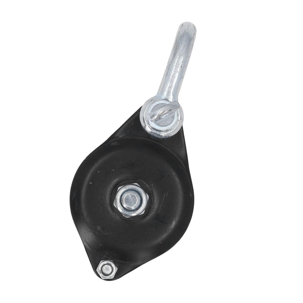 Swivel Shackle Pulley Alloy Steel 0.3T Bearing Hook Pulley for Electrical Construction Machine Installation