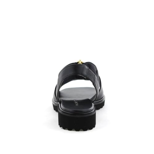 HIMIKO/Himiko/Center Zip Platform Sandals/651207 Black 225