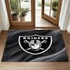 Las Vegas Raiders Design Crystal Velvet Rug Soft Decorative Mat for Bedroom Entrance