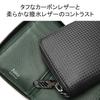 Neu Interesse Schatten 2.0 Bifold Wallet (Vertical Zipper Closure, Inner Flap Bill Compartment) 0708 Black X Navy