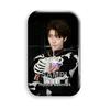 Li Songhe Concert Star Badge: Laser Square Grain Bag Brooch Ornament