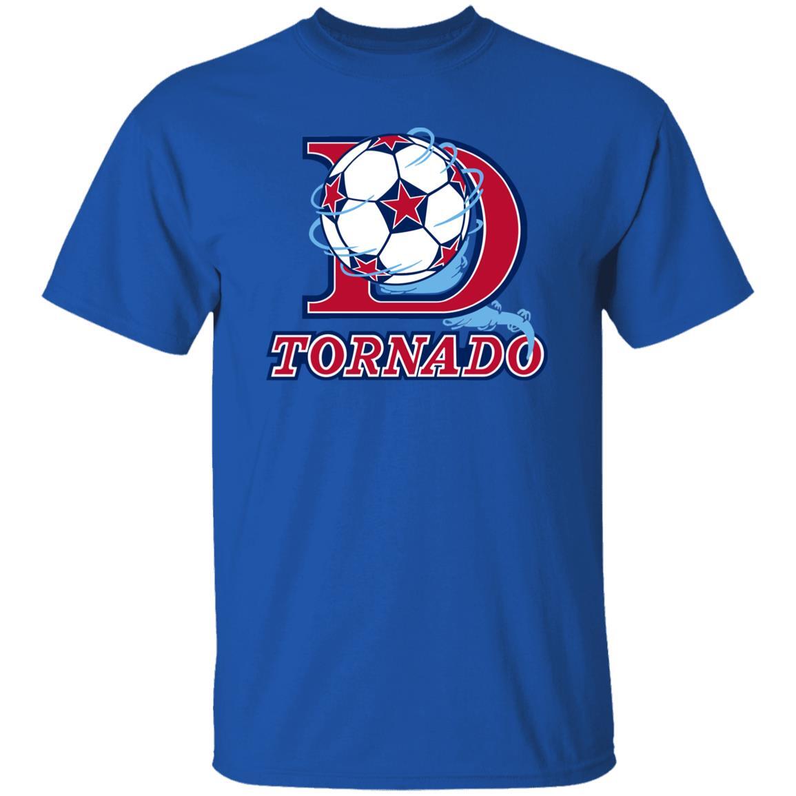Dallas Tornado T-shirt Classic NASL Soccer S