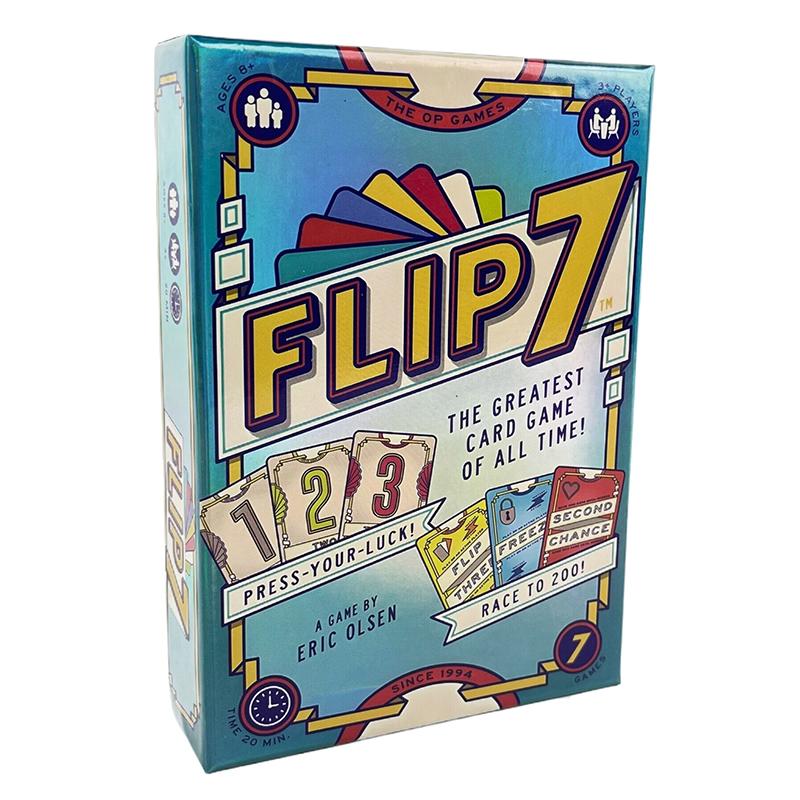 Flip 7 Excitement A Must-Have Family And Friends Card Game For Memorable Game Nights And Gathering Fun Board Game