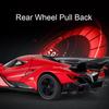 1:32 Apollo IE EVO Alloy Diecast Toys Cars Models Wheel Pull Back Miniature Sports Car Rubber Tires Vehicle Educational Toys