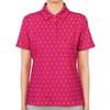 Galleria G Fore Golfwear Damska koszulka z krótkim rękawem i kołnierzykiem S-Collar G4lS23k563 Sor