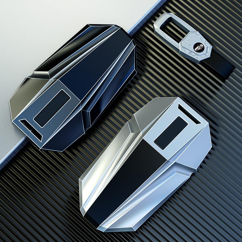 Zinc Alloy Car Key Case For Great Wall Gwm Wey Tank 300 500 Tank300 Tank500 Remote Cover Bag Shell Keychain Holder Accessories