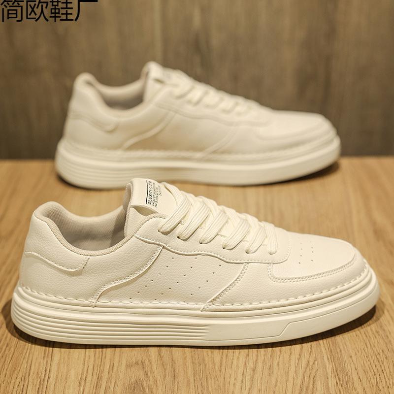

Little white shoes men s spring breathable low-top shoes new men s casual fashion board shoes versatile 44