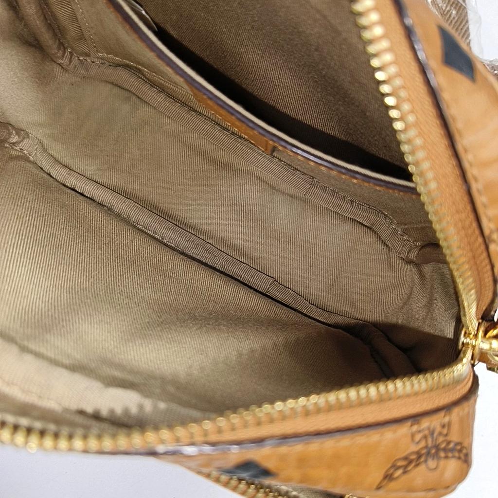 [Pre-Owned] Klassik Visetos Monogram Camera Bag Coated Canvas Crossbody Shoulder Bag Mini - Good #SVH0KM