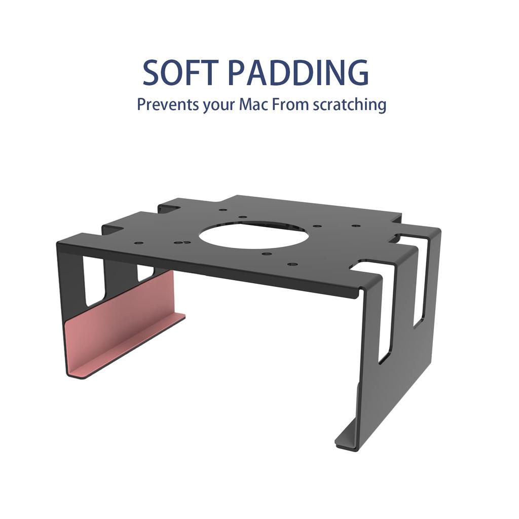 bylitco Under-Desk Mount Holder for Mac Studio, compatible with M1/M2/M3/M4 2025 (Max and Ultra)