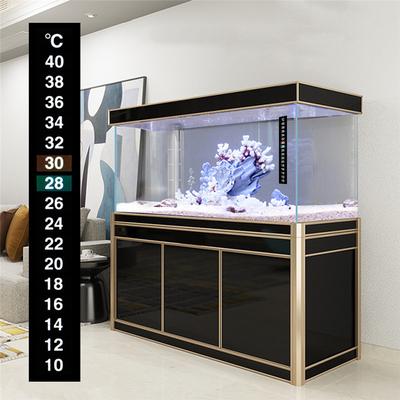 1PC Aquarium Thermometer Aufkleber Temperaturempfindliche Temperatur Aquarium Messung Aufkleber 