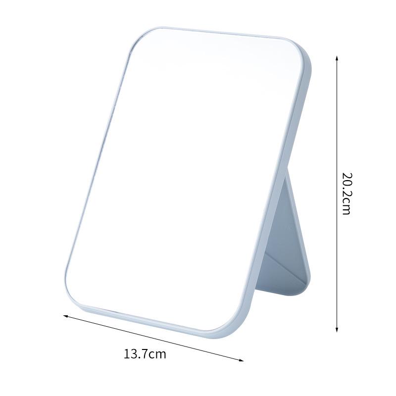 HD Square Folding Portable Makeup Mirror - Minimalist and Elegant Design