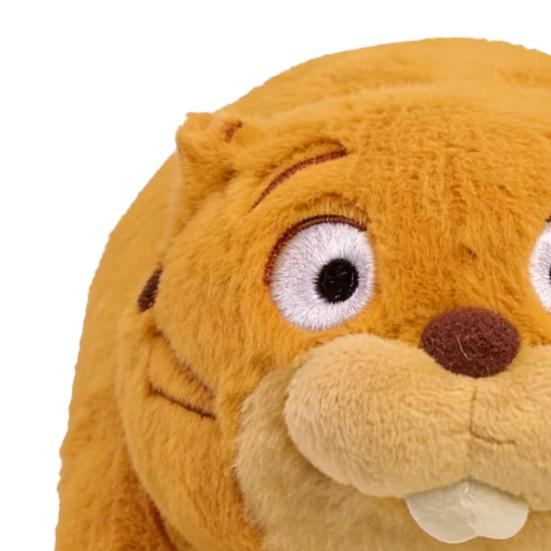 Beaver Shark Plush Toy Soft Stuffed Animals Soft Cuddly Plush Doll Adorable Home Decor Gift for Kids Animal Lovers