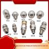 M22 External Thread 304 Stainless Steel Mushroom Head Nozzle