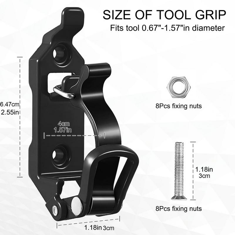 Truck Shovel Mount Shovel Holder Clamp Wall Mounting Brackets Axe Holder Quick Release Wall Mounting Axe Holder Mount Kit Sturdy