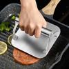 Stainless Steel Smash Burger Press Hamburger Patties Meat Masher Circular Meat Press Mold for Deli Meats Kitchen Accessories