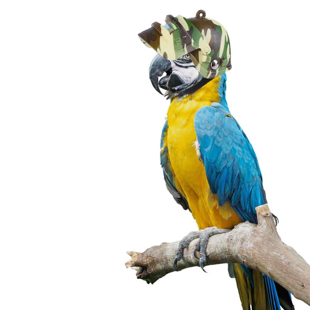 1PC Pet Supplies Funny  Chicken Helmet Hen Hard Hat Bird Hat